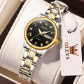 Olevs 5563 – Silver Women (black dial)