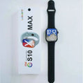S10 Max Laxasfit Smart Watch 2.29 Inch AMOLED Display NFC Bluetooth Call Wireless Charging