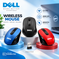 DELL Wireless Optical Mouse (2.4GHz, 2000 DPI) – Adjustable Cursor Speed, Ergonomic Comfort Grip, USB Nano Receiver, Power Switch & Wide System Compatibility