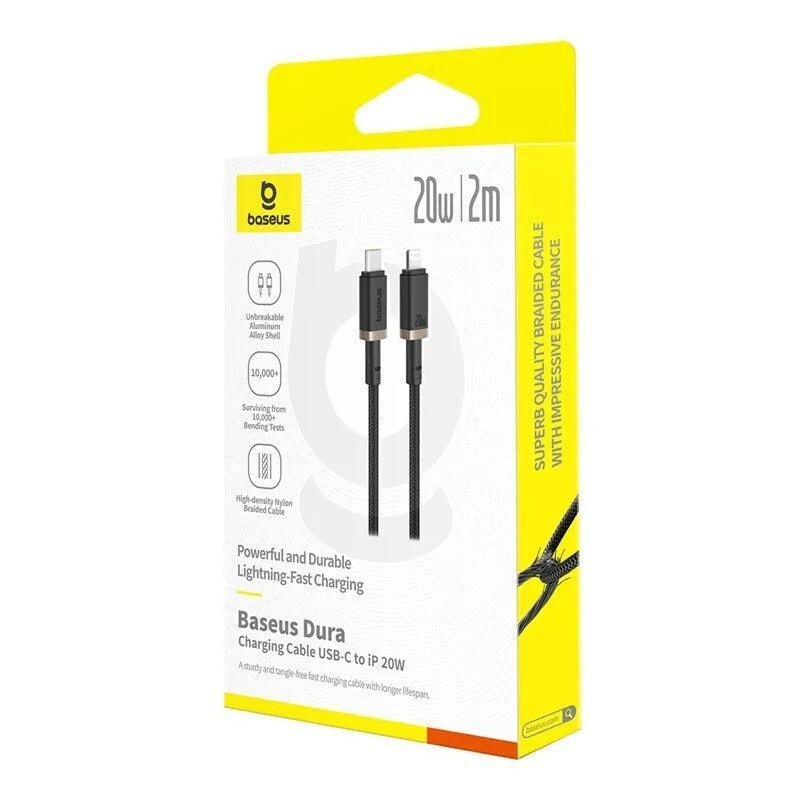 Baseus Dura USB-C to USB-C 100W Charging Cable (1m).