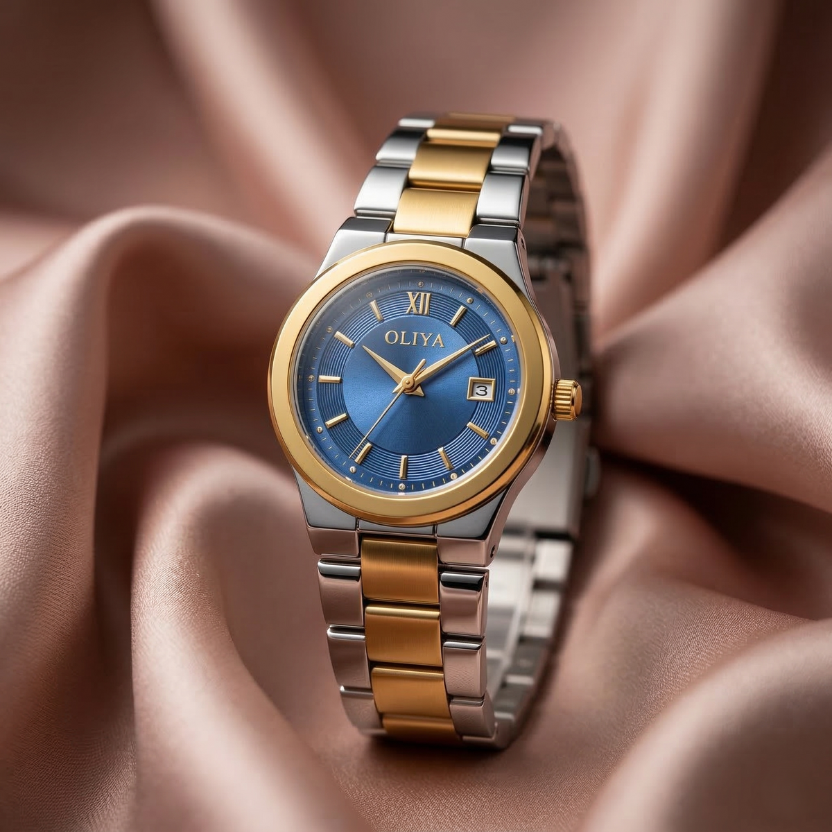 OLIYA Luxury Trendy Elegant Design Men's  Watch 100% waterproof