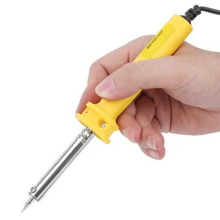 Electrical Soldering Iron 60W 220V – Lead-Free Solder Tool Heat Pencil with BD Plug for Electronic Hobby Repair Work, Student Labs & DIY Projects