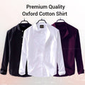 3 Pcs Combo Men's Ban Collar Cotton Shirt-