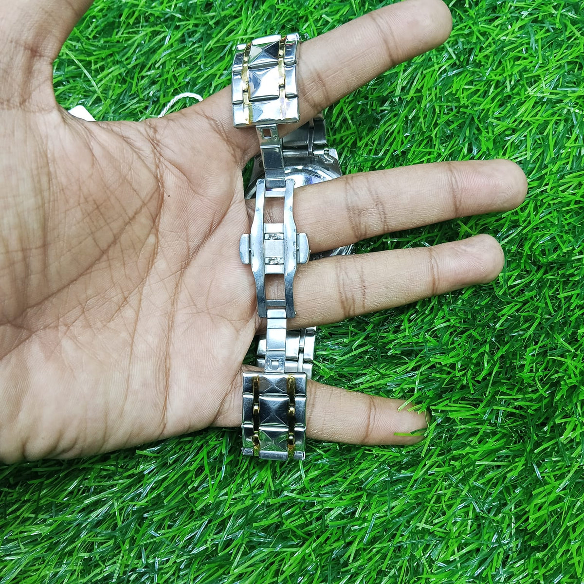 Butter Fly Lock OLEVS Watch for Women  Silver Blue