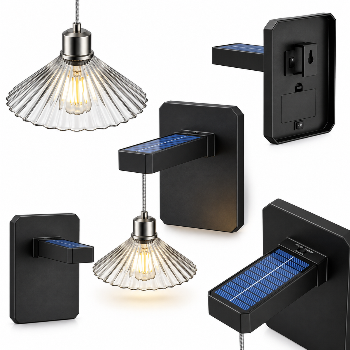 Outdoor Solar Wall Lamp Waterproof