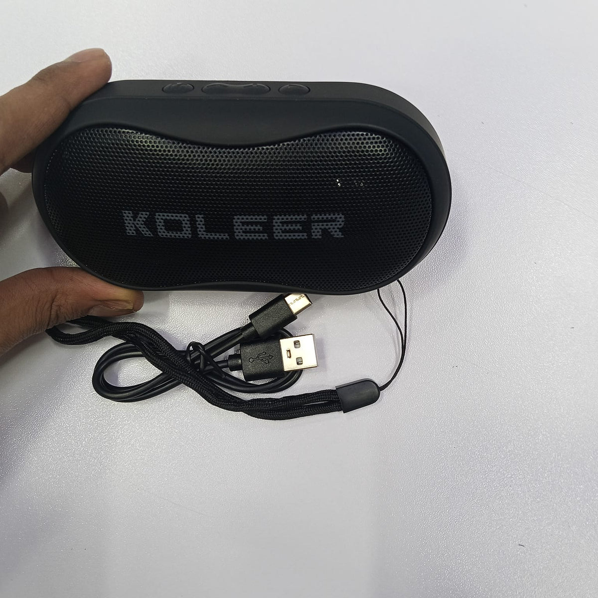 KOLEER S29 Portable Wireless Bluetooth Speaker – 5W Deep Bass, Bluetooth 5.0, 12-15M Range, FM Radio, USB & SD Card Support with 1200mAh Battery