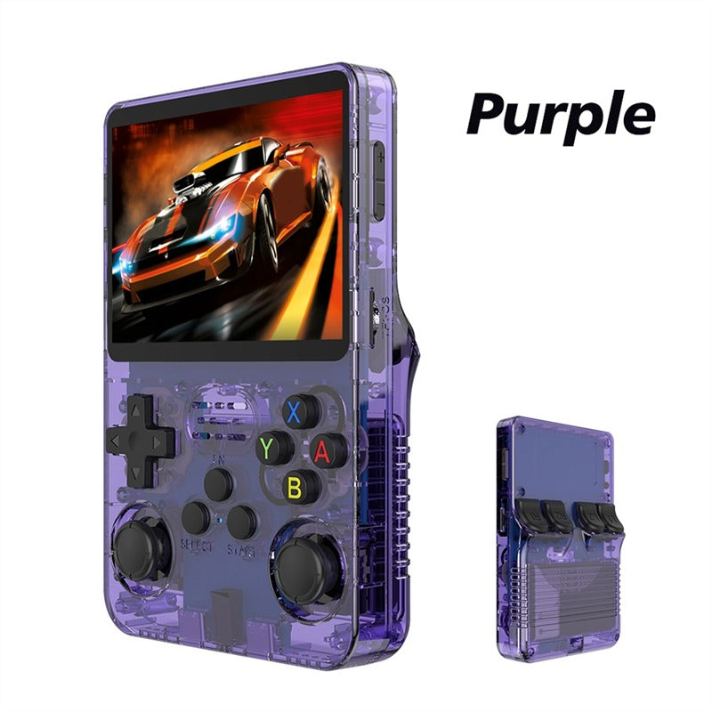 R36S Retro Game Console 64GB 20000+ Games Linux and PSP Gaminig System 3.5 Inch IPS Screen Portable Pocket Game