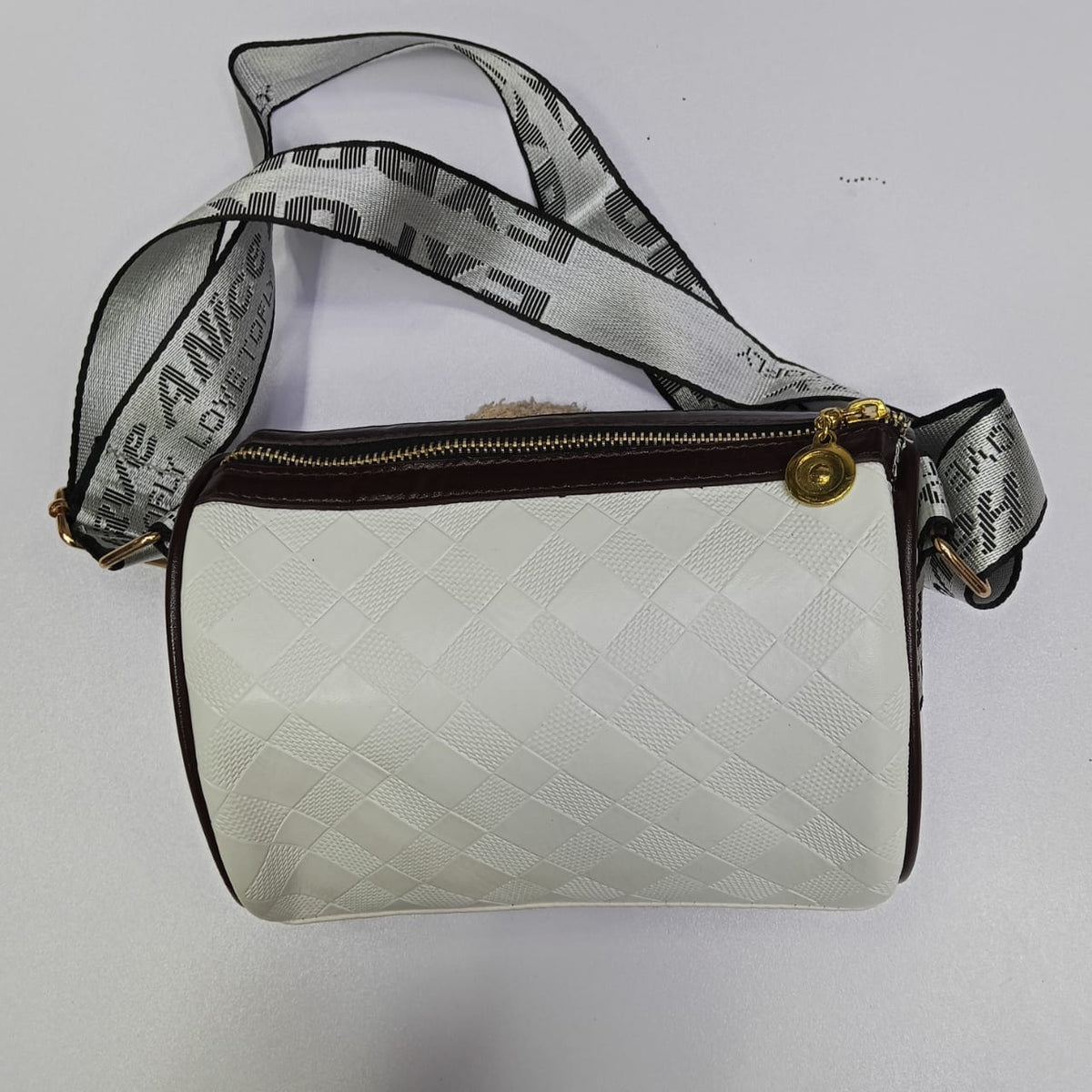 Cylinder lightweight bag (white)