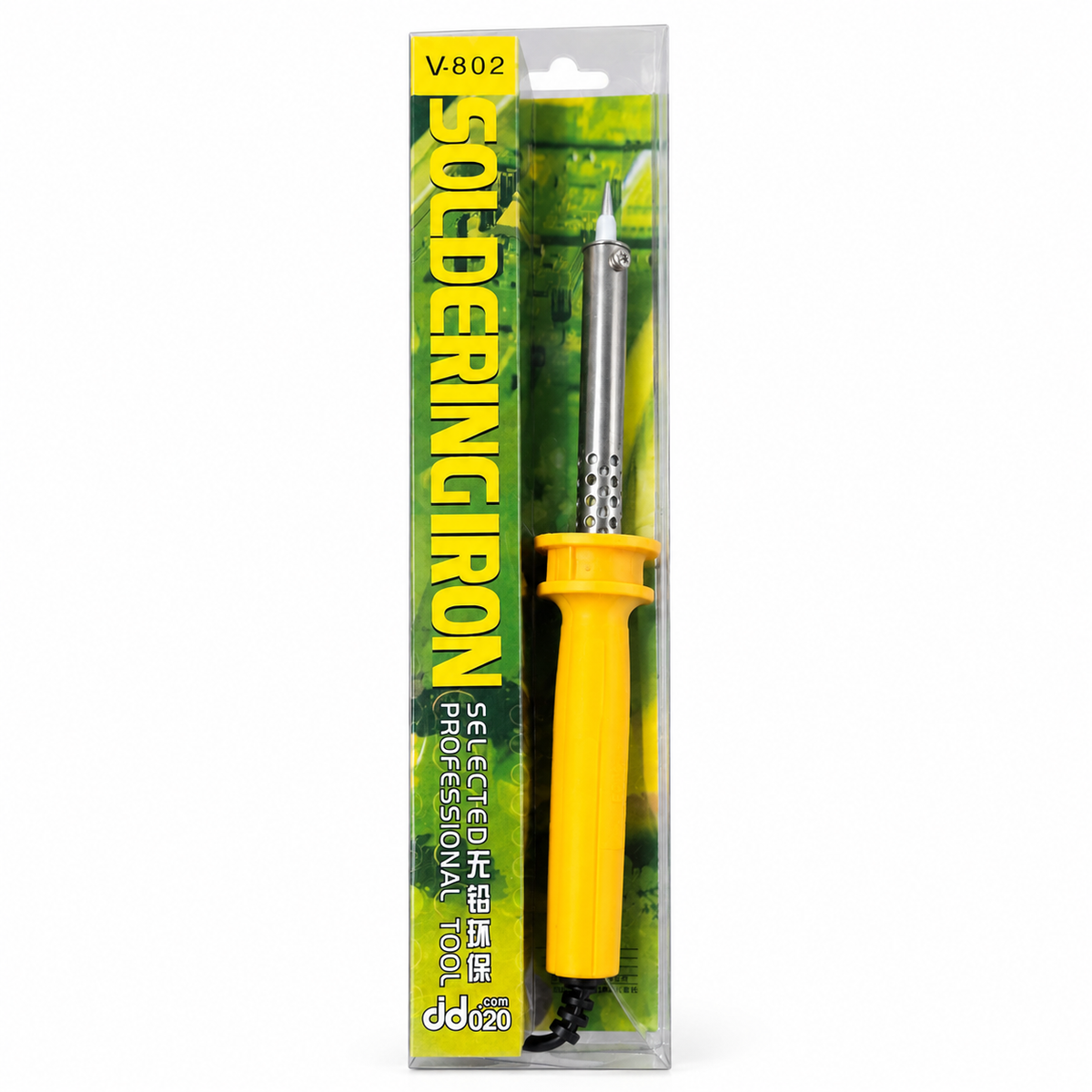 Electrical Soldering Iron 60W 220V – Lead-Free Solder Tool Heat Pencil with BD Plug for Electronic Hobby Repair Work, Student Labs & DIY Projects