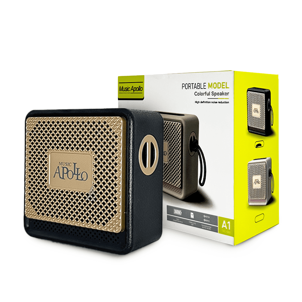 Music Apollo A1 Portable Colorful Speaker