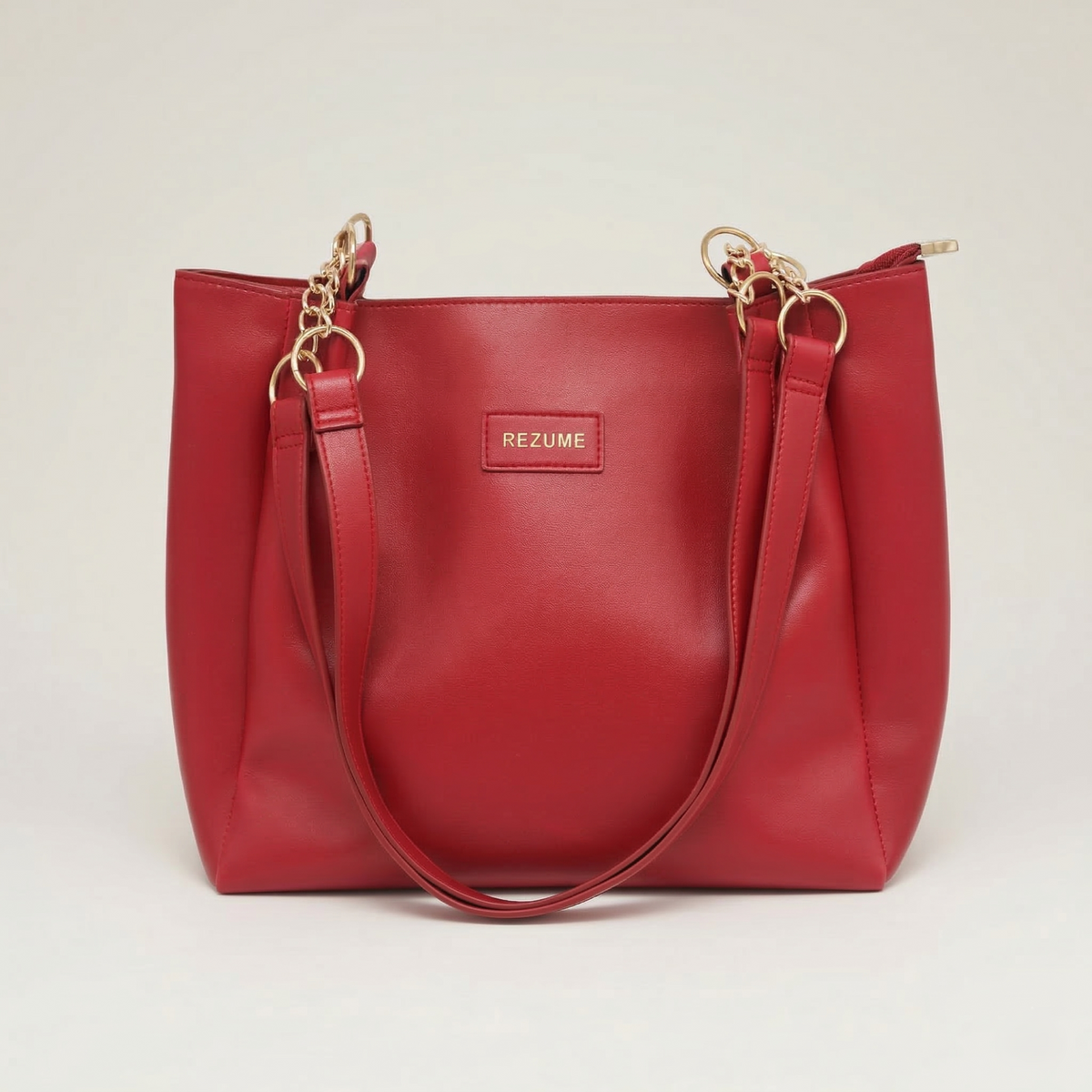 Signature Classic shoulder women's tote bags(maroon)