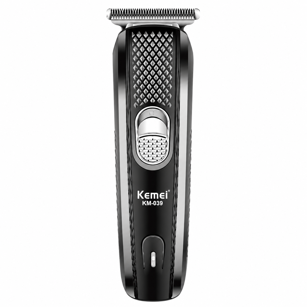 Kemei KM-039 Professional Hair Clipper & Beard Trimmer – Cordless USB Rechargeable Grooming Kit with Stainless Steel Blades, 130-Min Run Time & 3 Guide Combs
