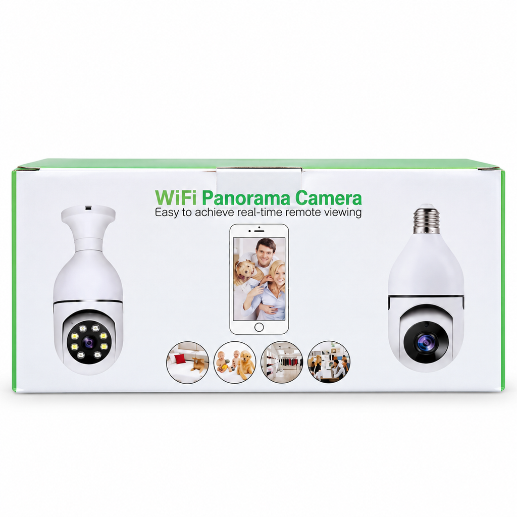 WiFi Panorama Bulb Camera
