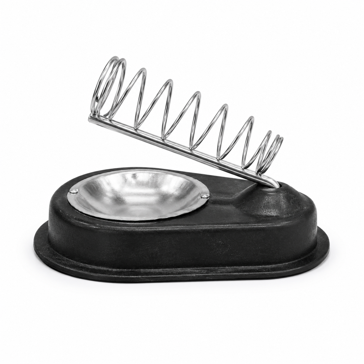 Heat-Resistant Soldering Iron Stand – Safe Metal Holder Base for Hot Soldering Tool & Electric Tatal for Electronics Repairing Work