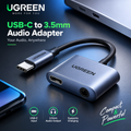 UGREEN CM231 (60164) 2-in-1 USB-C to 3.5mm Audio & Charging Adapter – PD 3.0 & QC 3.0 Fast Charging, Hi-Fi Sound Quality, Aluminum Alloy Portable Converter for Type-C Smartphones & Tablets