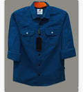 Fashionable casual shirt for men(pettrol)
