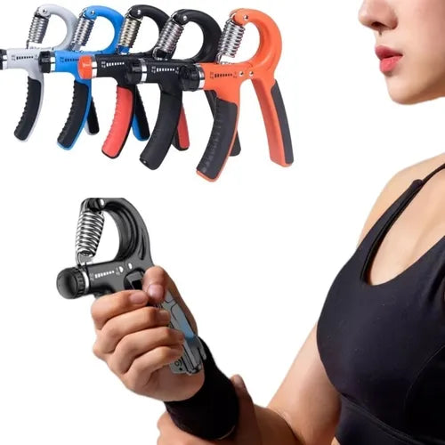 Adjustable Power Exercise Gripper Strengthener Hand Grip with Counter 5kg to 60kg Presser 1 pc