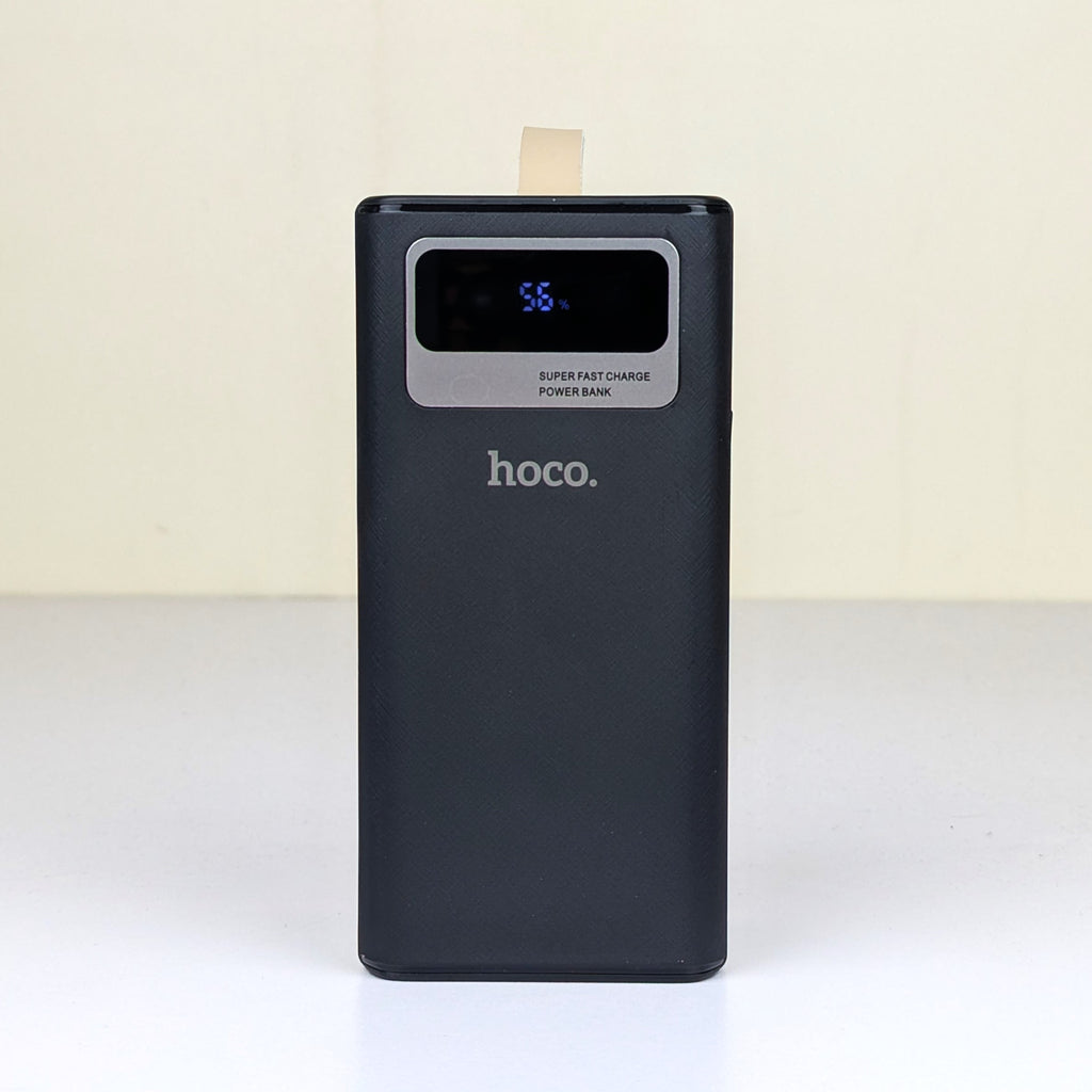 Hoco MMJ-12 50000mAh Fast Charging Power Bank – 22.5W PD/QC Portable Charger with Triple Outputs, LED Digital Display & Multi-Protection Safety