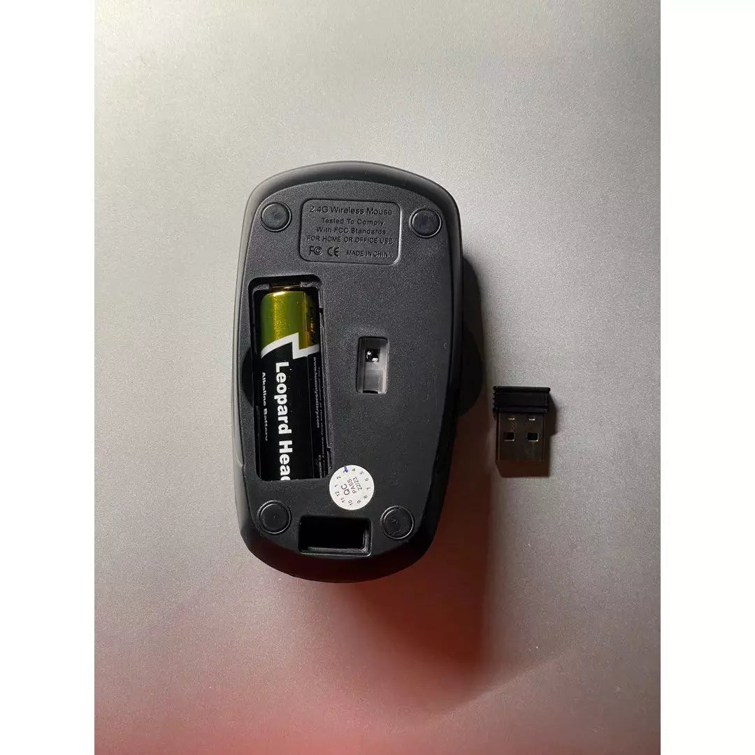 Rizyue R10 Dual-Mode Wireless Mouse (2.4GHz & Bluetooth) – Ultra-Lightweight 45.2g, 3000 DPI Precision Sensor, 3-Button Layout, 3 Million Clicks Durability & Universal Compatibility
