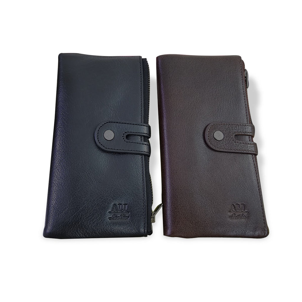 ALI LEATHER WALLET MONEY PURSE CARD HOLDER FOR MEN