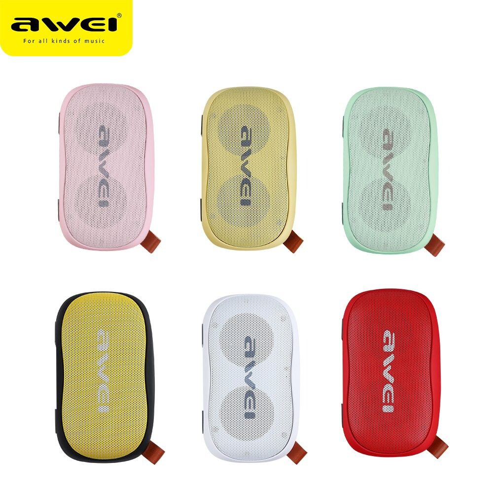 Awei Y900 Mini Portable Wireless Bluetooth Speaker – 4.5W Output, Bluetooth 4.2, Hands-Free Calling, TF Card Support & 1200mAh Battery (6 Months Warranty)
