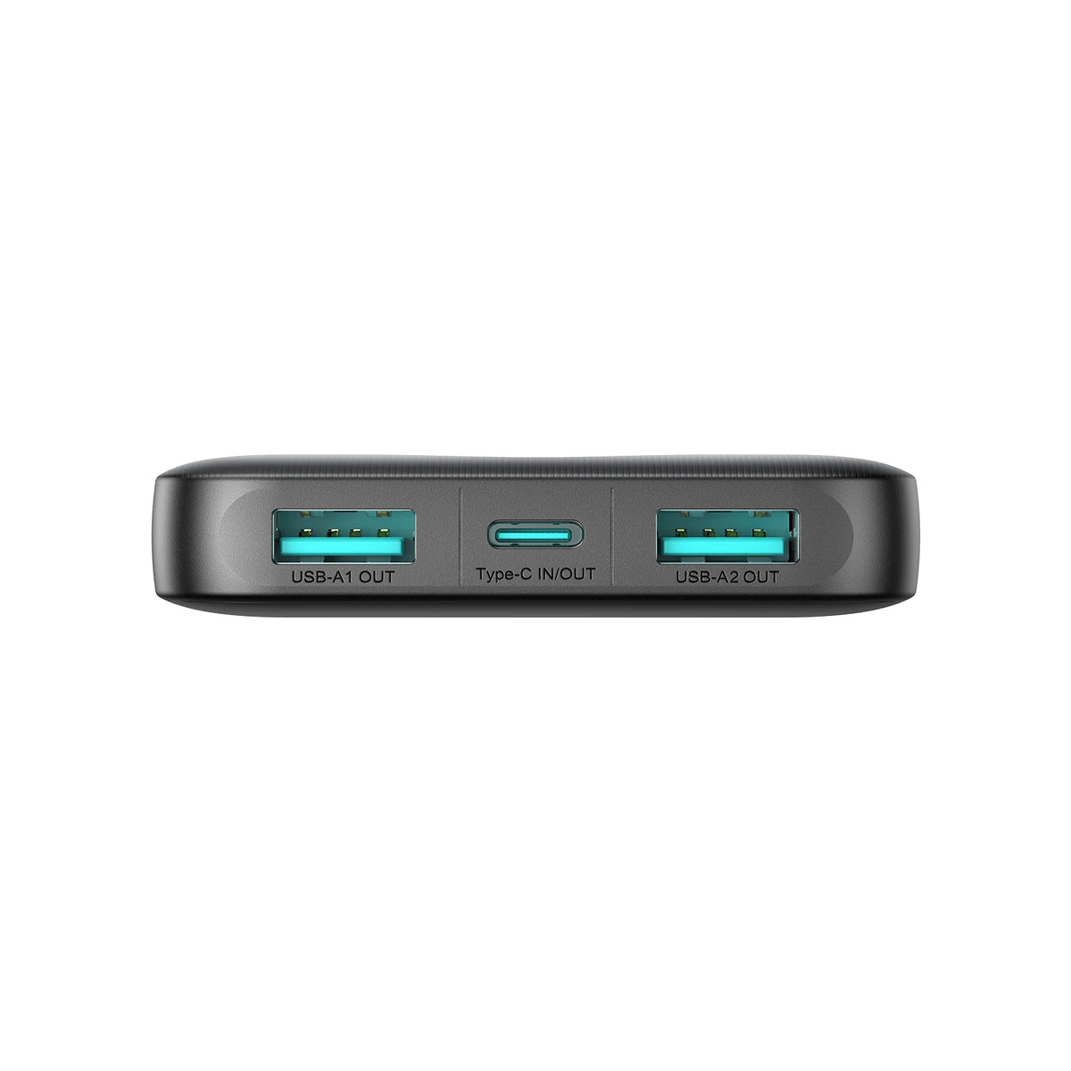 Joyroom JR-PBF12 10000mAh Power Bank – 2.4A Fast Charging Portable Charger with Triple Outputs, LED Indicators & Fire-Resistant ABS Body