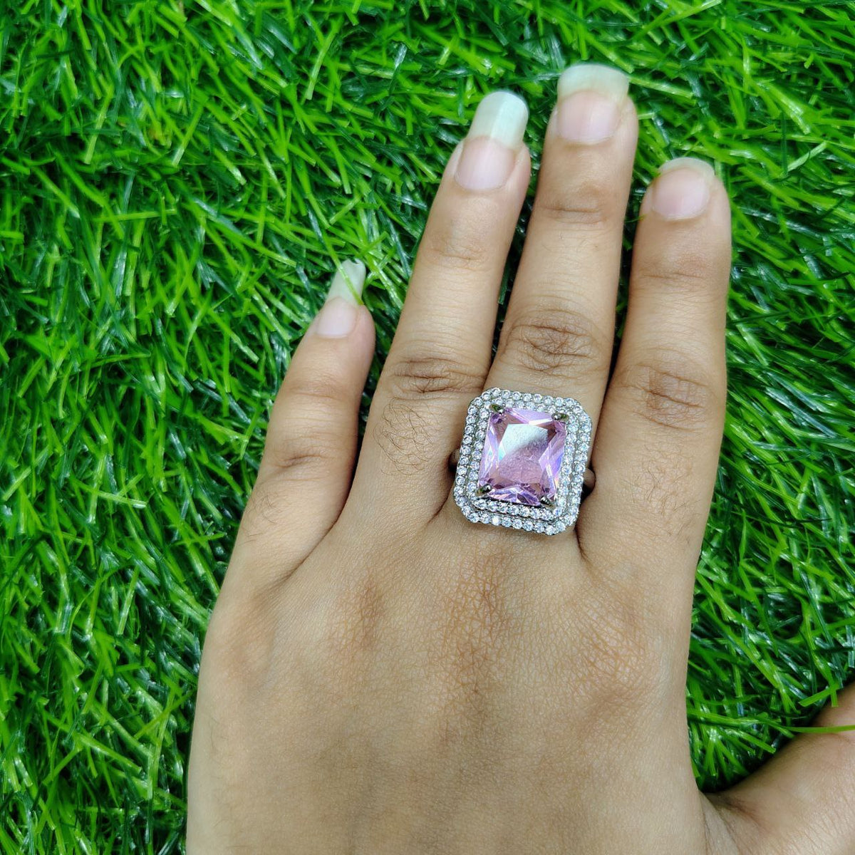 Blush Pink Elegance Ring