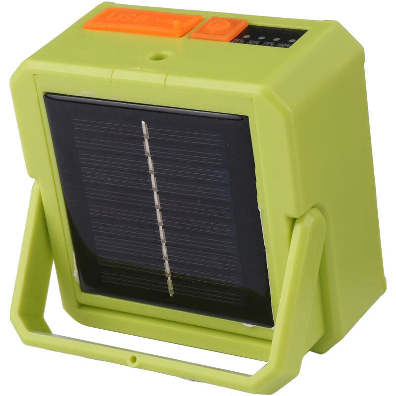 GBL Detachable Battery Solar Floodlight – 100W Super Bright Portable Outdoor LED Work Light with Built-in Power Bank, Weatherproof Design & Camping Emergency Light