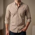 Mens long sleeve Grameen check shirt