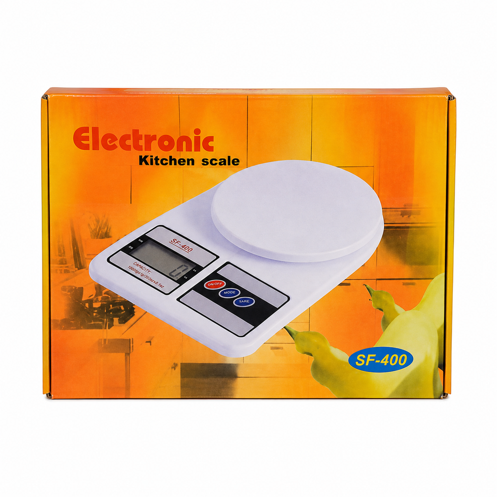 Digital Kitchen Scale 500g to 10Kg – High-Precision Electronic Food Weighing Machine with LCD Display & Tare Function for Home, Office & Shop