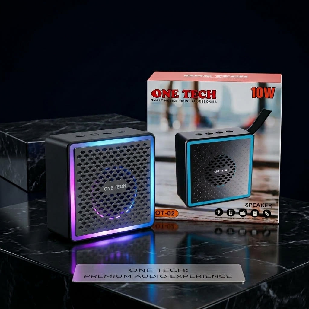 One Tech OT-02 10W portable wireless Bluetooth speaker