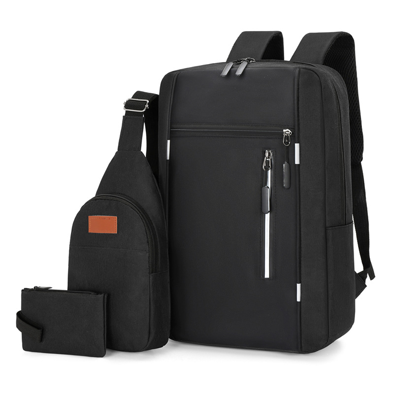 Premium Travel Bag Set 3.1 (3-in-1 Combo) – Multifunctional Large Backpack, Sling Bag & Pouch with FREE Jeep Wallet, Durable Design for Office, Travel, College & Casual Use