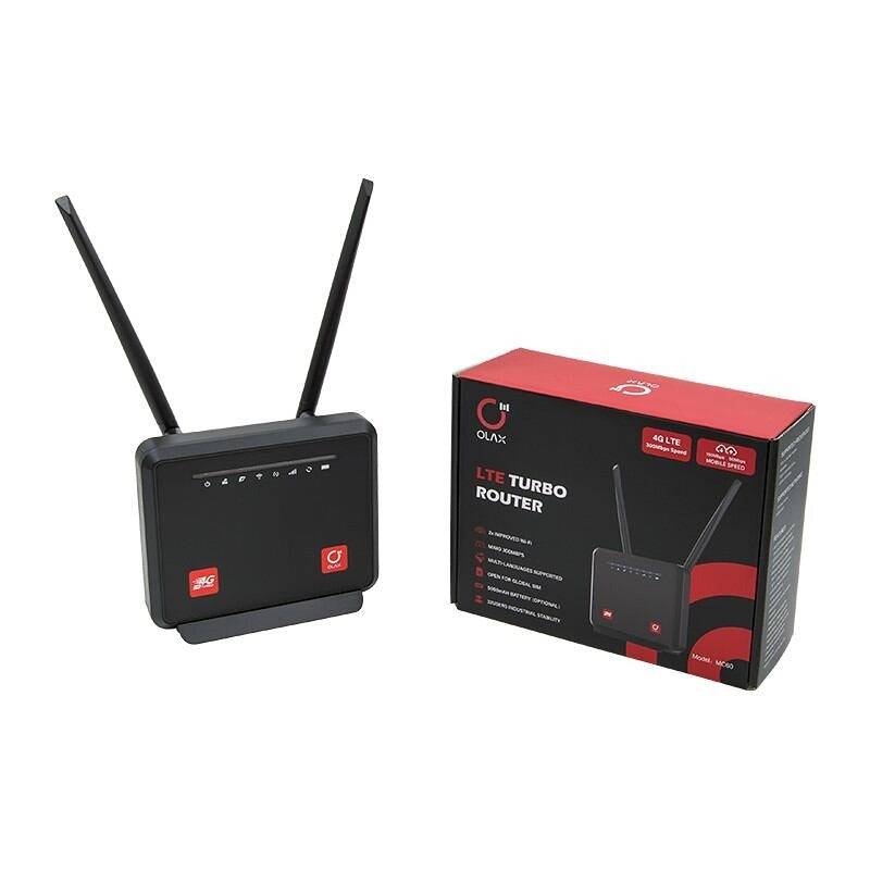 OLAX MC60 300Mbps Wi-Fi LTE Turbo Router 5000mah Battery