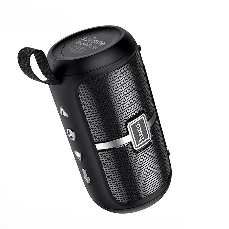 Hoco MMJ10 Portable Flashlight Wireless Bluetooth Speaker – Built-in LED Torch, 1200mAh Battery, TF, USB & FM Radio Support