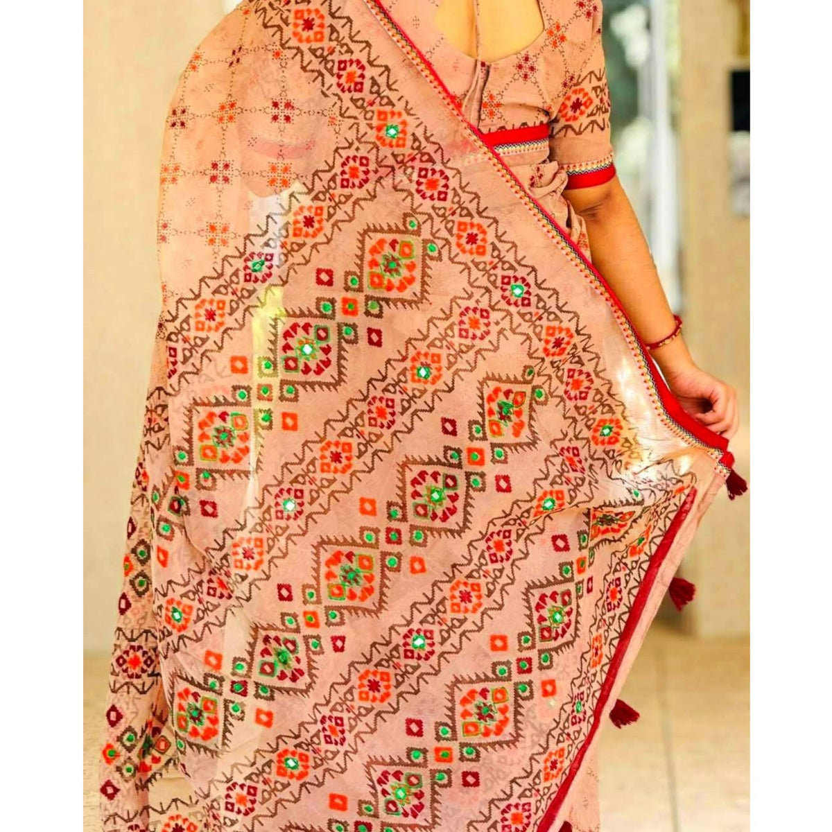 Half Silk Butik Saree