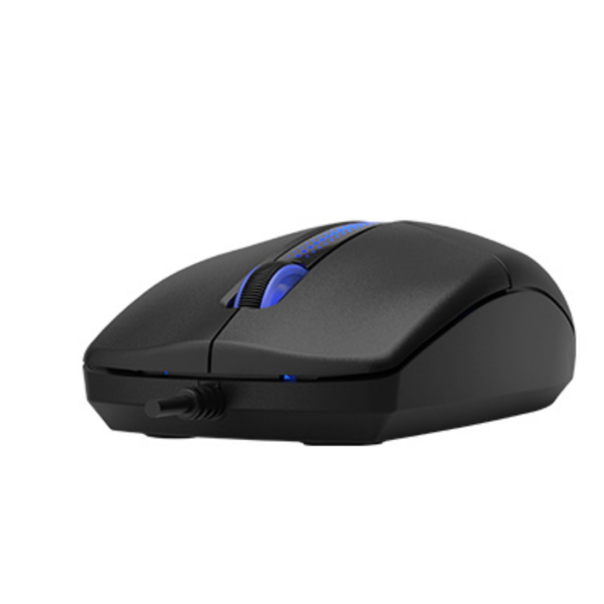 A4Tech N-530 Illuminated Wired Optical Mouse – 1200 DPI, Symmetric Design, 1.5M USB Cable, Plug & Play & Durable Build for PC & Laptop
