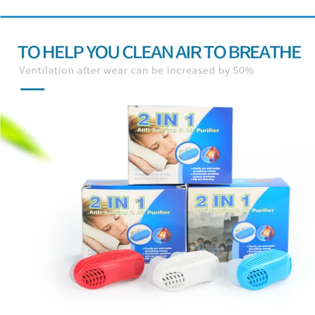 2 IN 1 Anti Snoring & Air Purifier