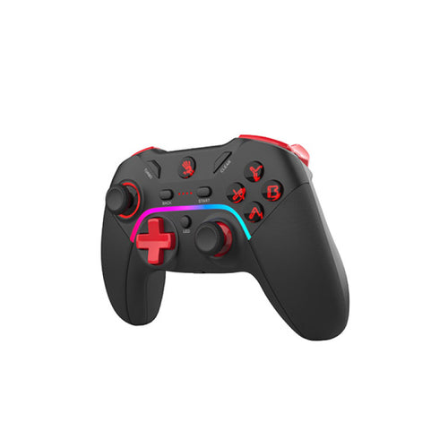 A4Tech Bloody GPW70 2.4G Wireless RGB Gaming Controller (Black) – Multi-Platform Compatible, Dual Connection, RGB Animation, 3.5mm Audio Jack & Up to 13 Hours Battery Life