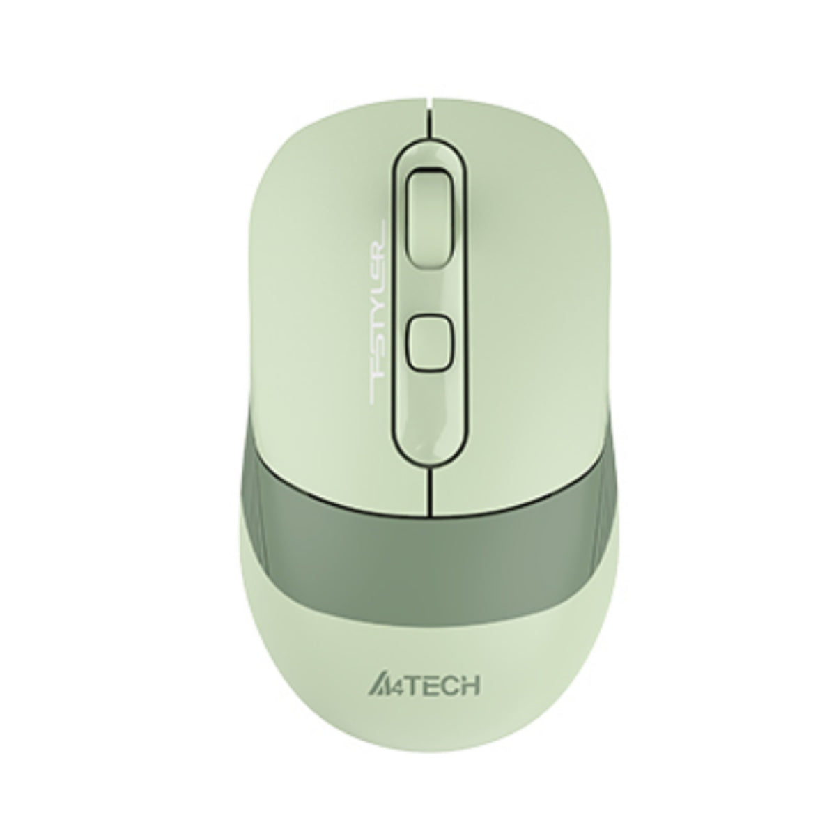 A4Tech FB10CS Silent Click Dual-Mode Wireless Mouse – Bluetooth & 2.4GHz, Multi-Device Pairing, Rubber Side Grips, Up to 2000 DPI & Long Battery Life