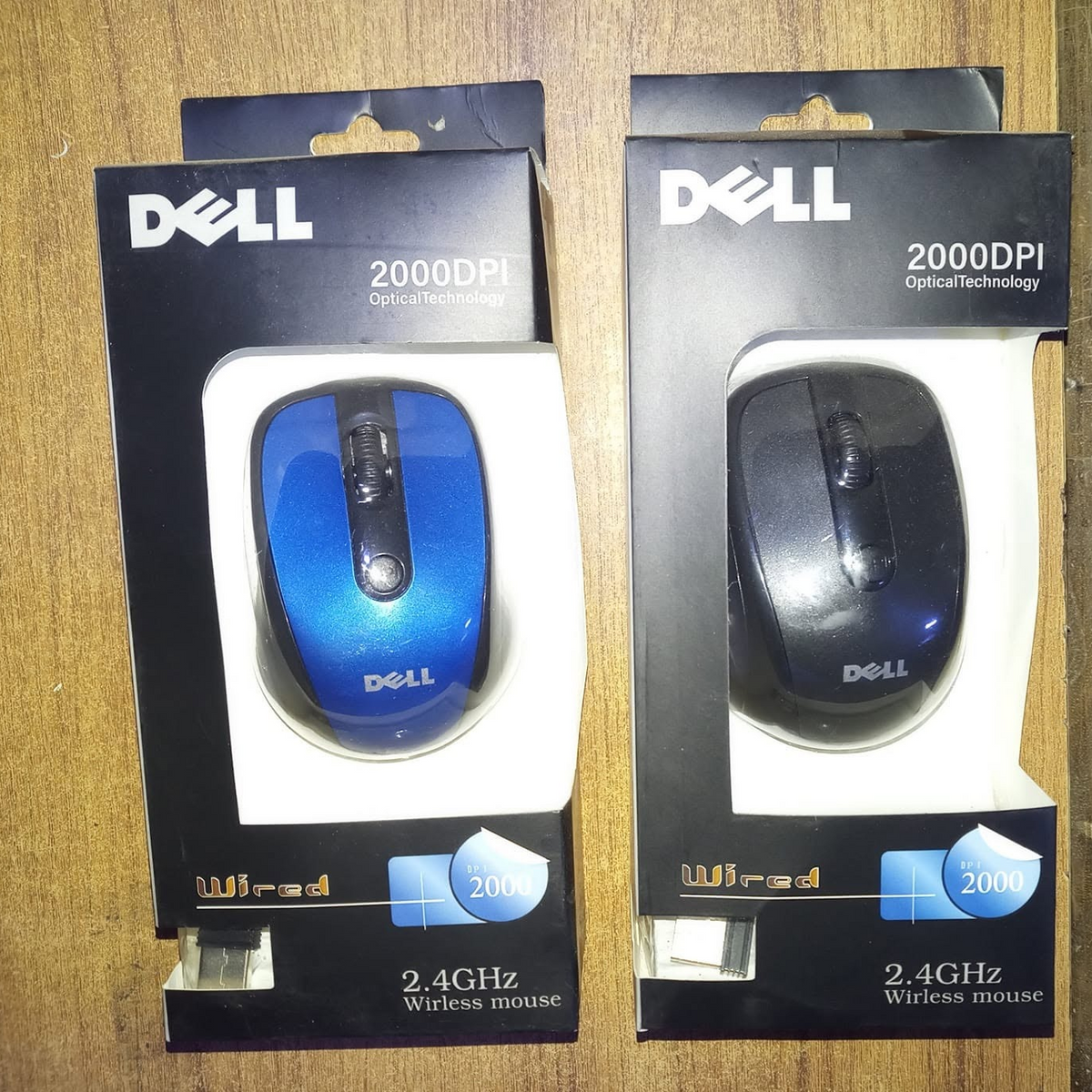 Wireless Mouse 2.4 GHz 2000 DPI USB Receiver High Optical Technology
