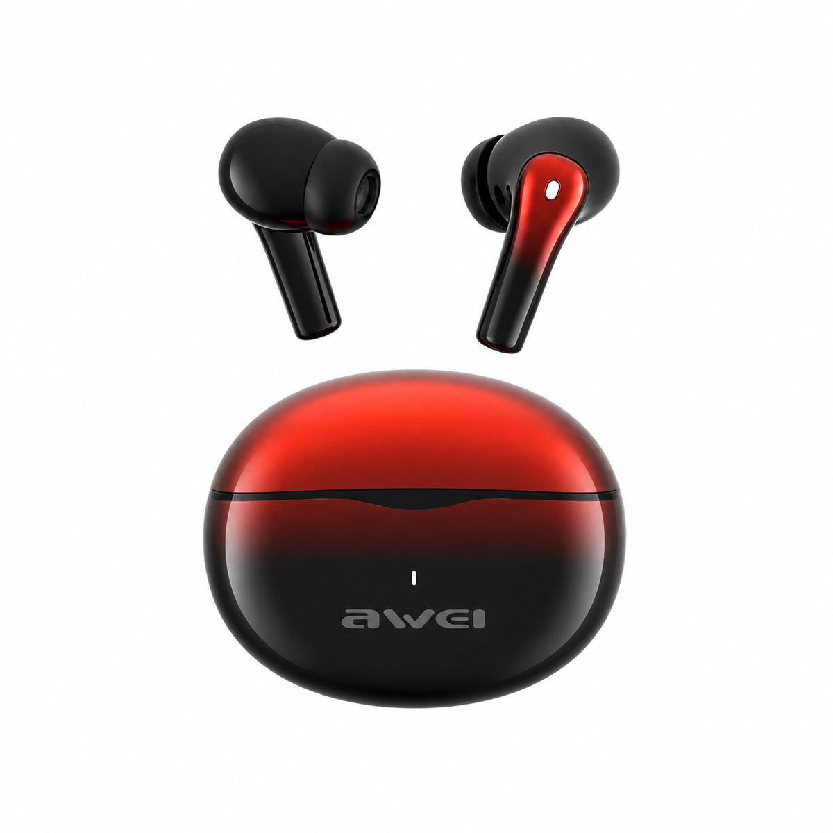 Awei T62 True Wireless Earbuds – Bluetooth 5.3 TWS with 4-Mic ENC Noise Cancelling, 10mm Drivers, IPX5 Waterproof & 300mAh Case