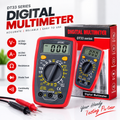 Digital Multimeter DT33 Series (DT33B, DT33C, DT33D) – Compact Pocket Multitester with Backlight, DC/AC Voltage, Current, Resistance, Diode, Battery & Temperature Test