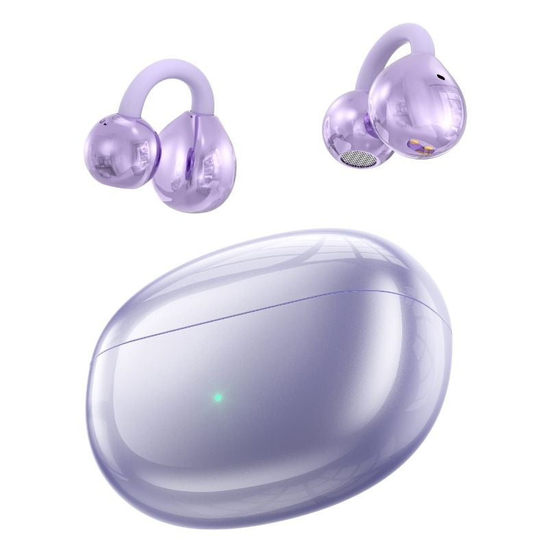 J87 Air Conduction Open-Ear True Wireless Earbuds – Bluetooth 5.4 TWS Sports Headphones with Wireless Charging, ENC Noise Cancelling & 24H Battery