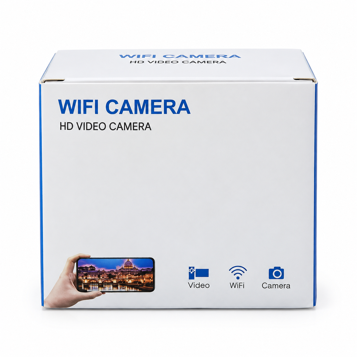 GFOUK™ Minieye Mini Nanny Cam Full HD – Tiny Wireless Spy Camera with 1080P Live Mobile App Monitoring, 2.4G WiFi & 128GB MicroSD Support for Home & Office Security