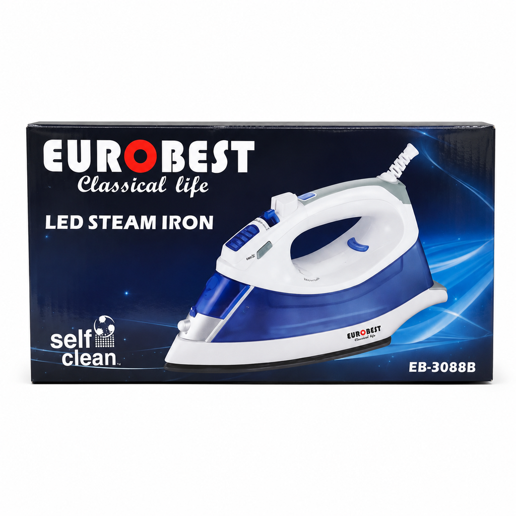 EUROBEST LED Steam Iron 2200W
