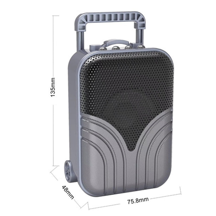 X1 Portable Wireless Bluetooth Speaker – 1200mAh Rechargeable Battery, Compact Plastic Body & Seamless Wireless Connectivity