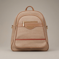 Premium Textured Synthetic Leather Backpack