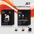 J61 High Quality Wireless Earbuds Low Gaming Latency Earphones with Led Display