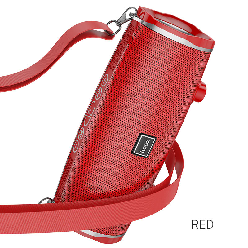 BS40 Desire Song Sports Portable Wireless Loudspeaker – Splashproof Bluetooth Speaker with Built-In Mic, Carry Strap & Long Battery Life