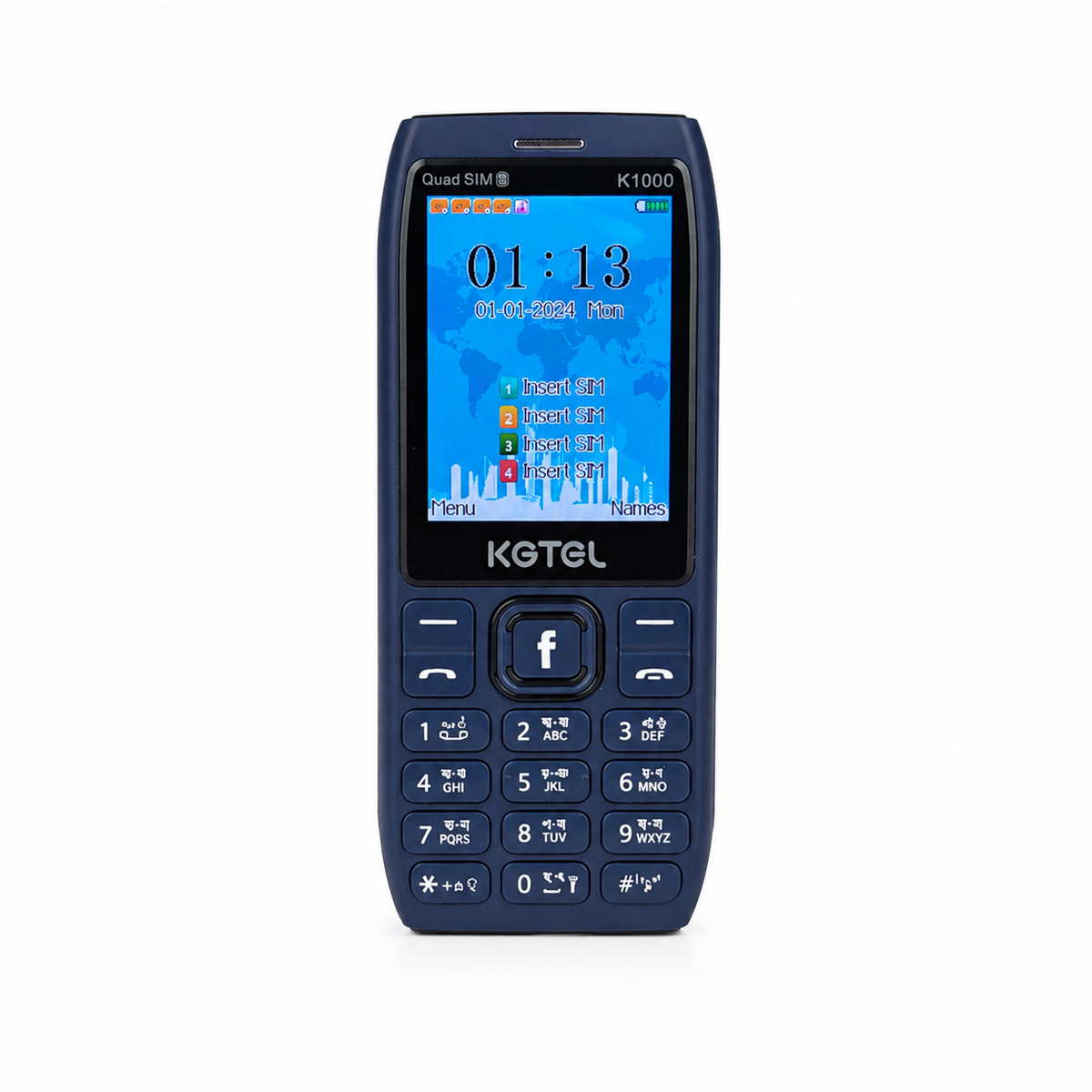 KGTEL K1000 Phone 4 Sim 2500mAh